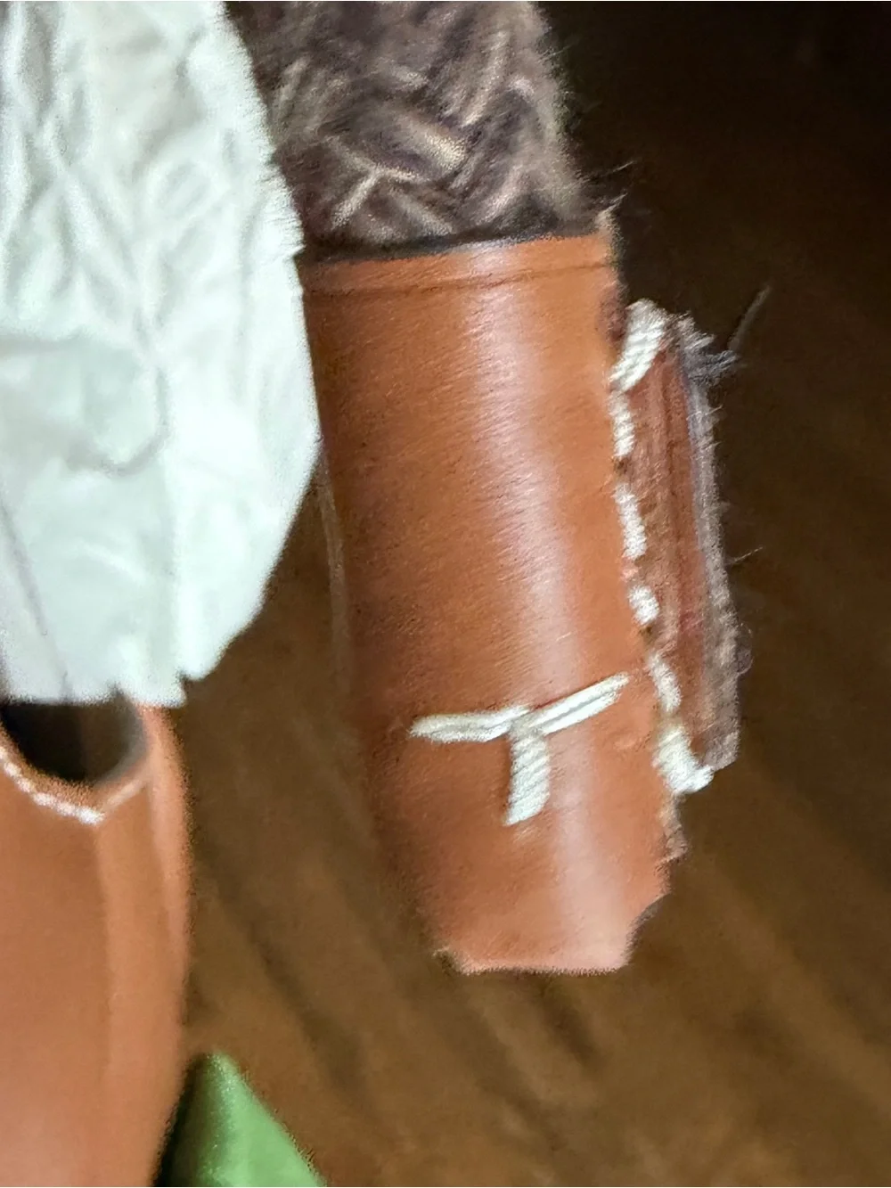 Tory Burch 2019 Runway Sample Hobo - Frayed Silk & Rope